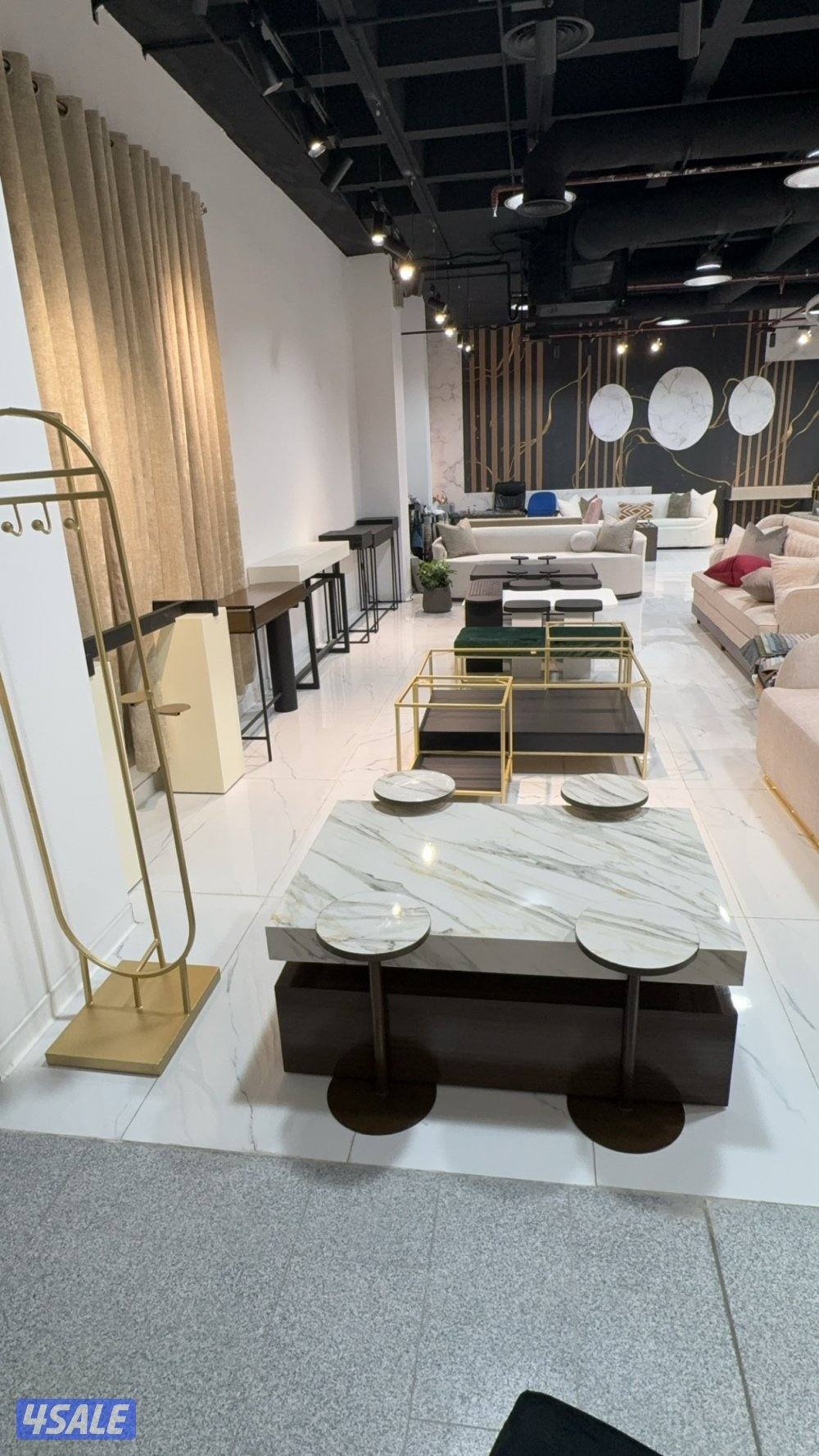 يوجد لدينا طاولات استقبال كونسولات بوفيهات صناعةمحلية   خدمة توصيل 🇰🇼14