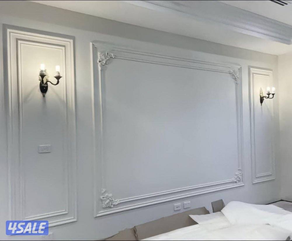 جبسم بورد بارتيشن   عاذل صوت   باب خشب ديكور جبس أمريكي  سقف7