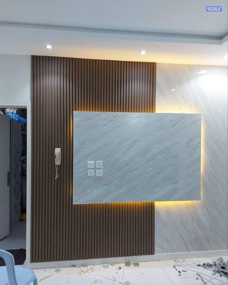 جبسم بورد بارتيشن   عاذل صوت   باب خشب ديكور جبس أمريكي  سقف12