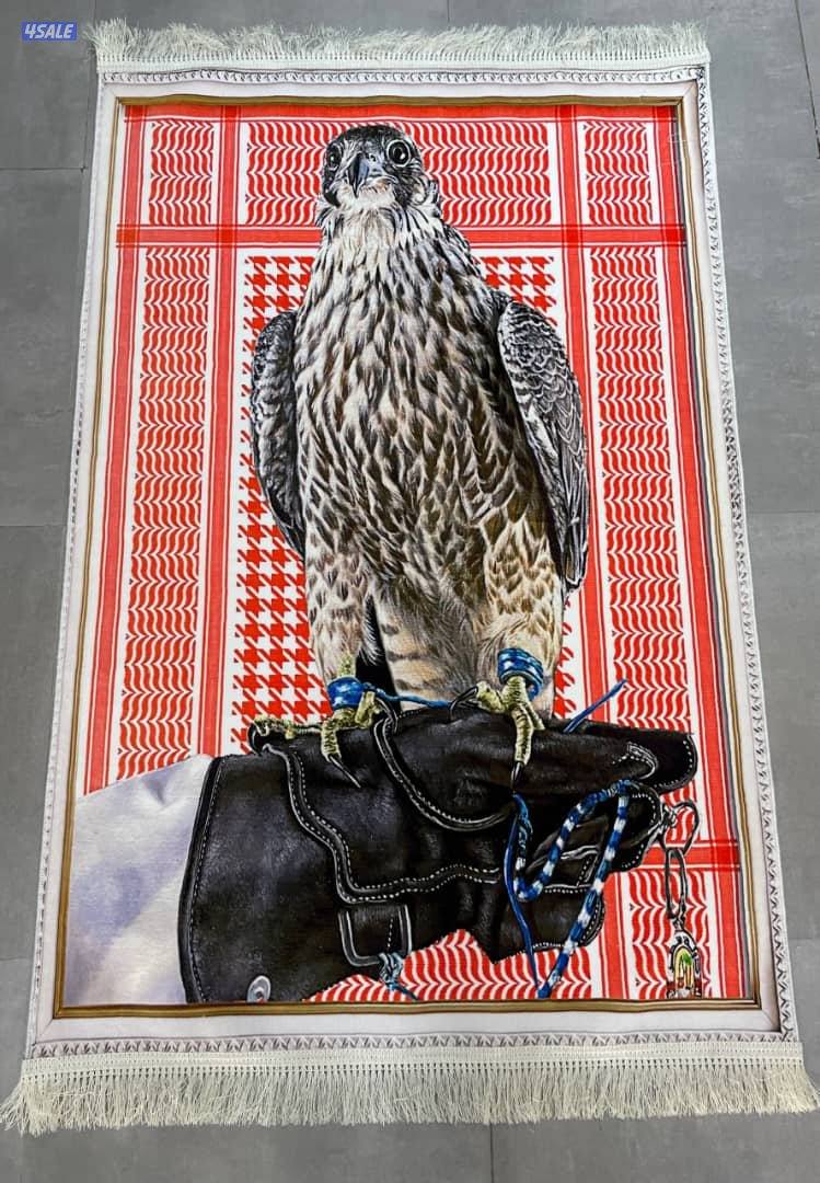 بيض نعام منقوش و مخطوط يدويا1