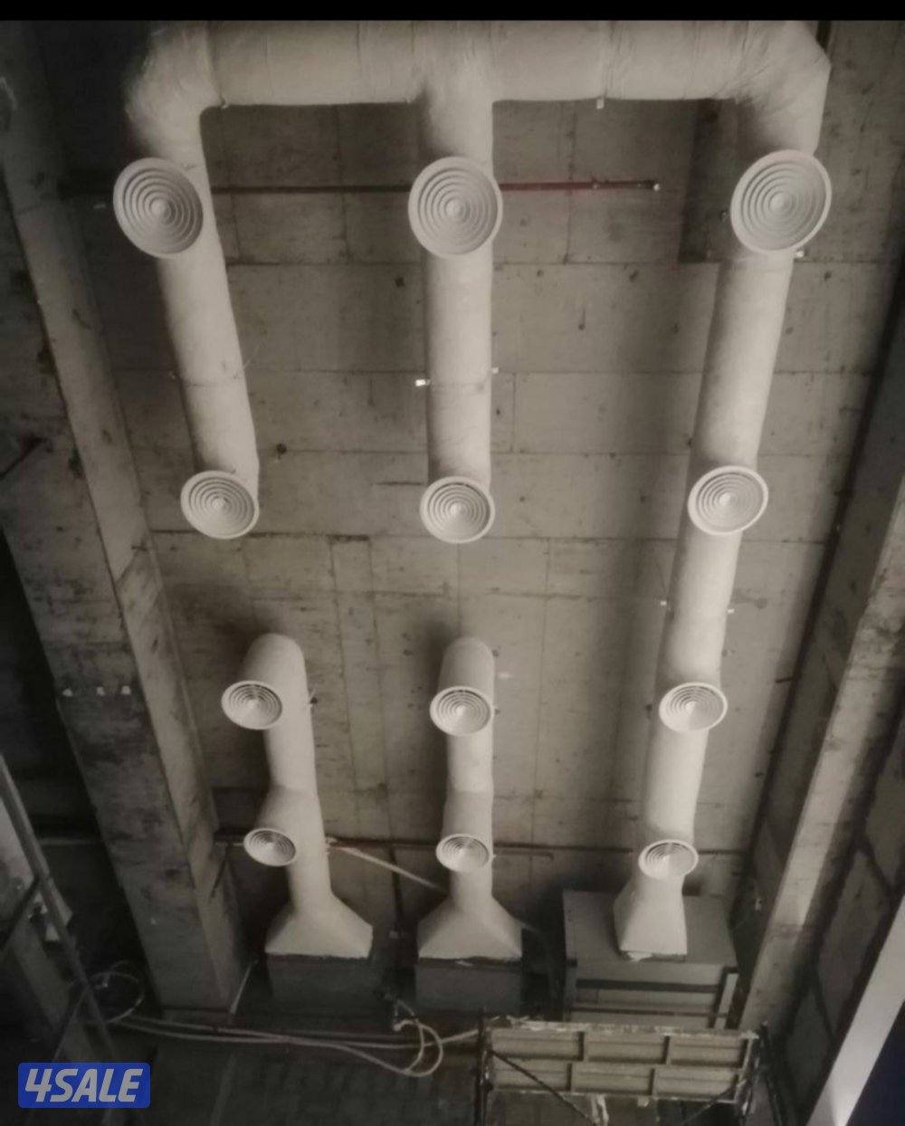 مقاول تركيب وتعديل دكت التكيف والتهويه المركزية1