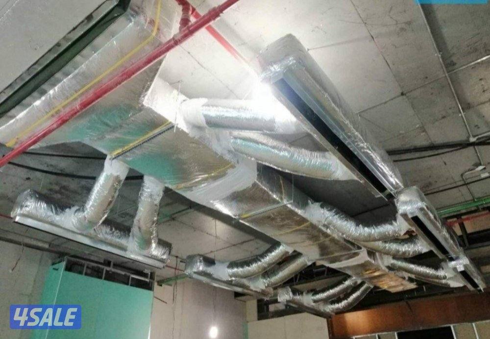 مقاول تركيب وتعديل دكت التكيف والتهويه المركزية2