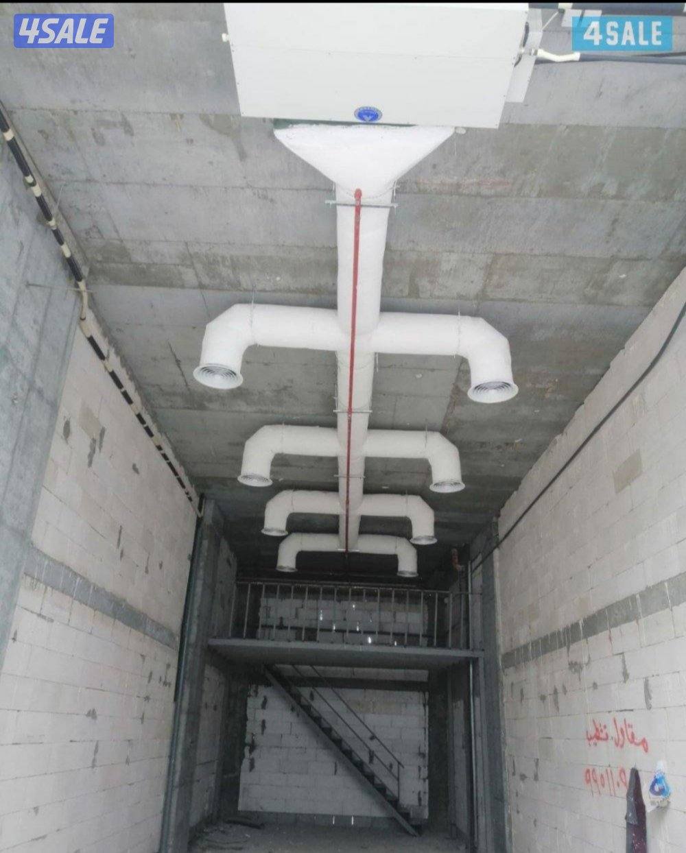 مقاول تركيب وتعديل دكت التكيف والتهويه المركزية3