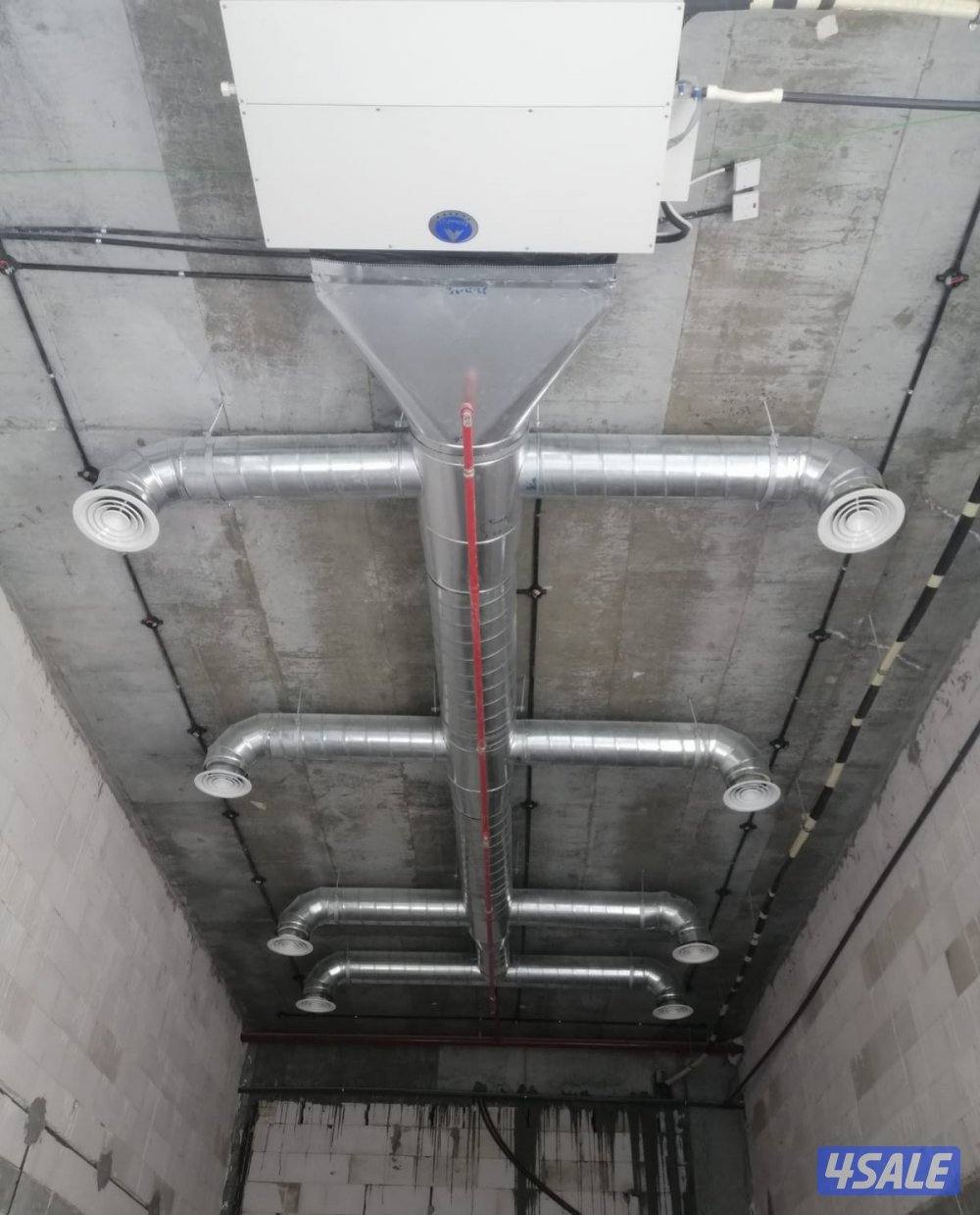 مقاول تركيب وتعديل دكت التكيف والتهويه المركزية6