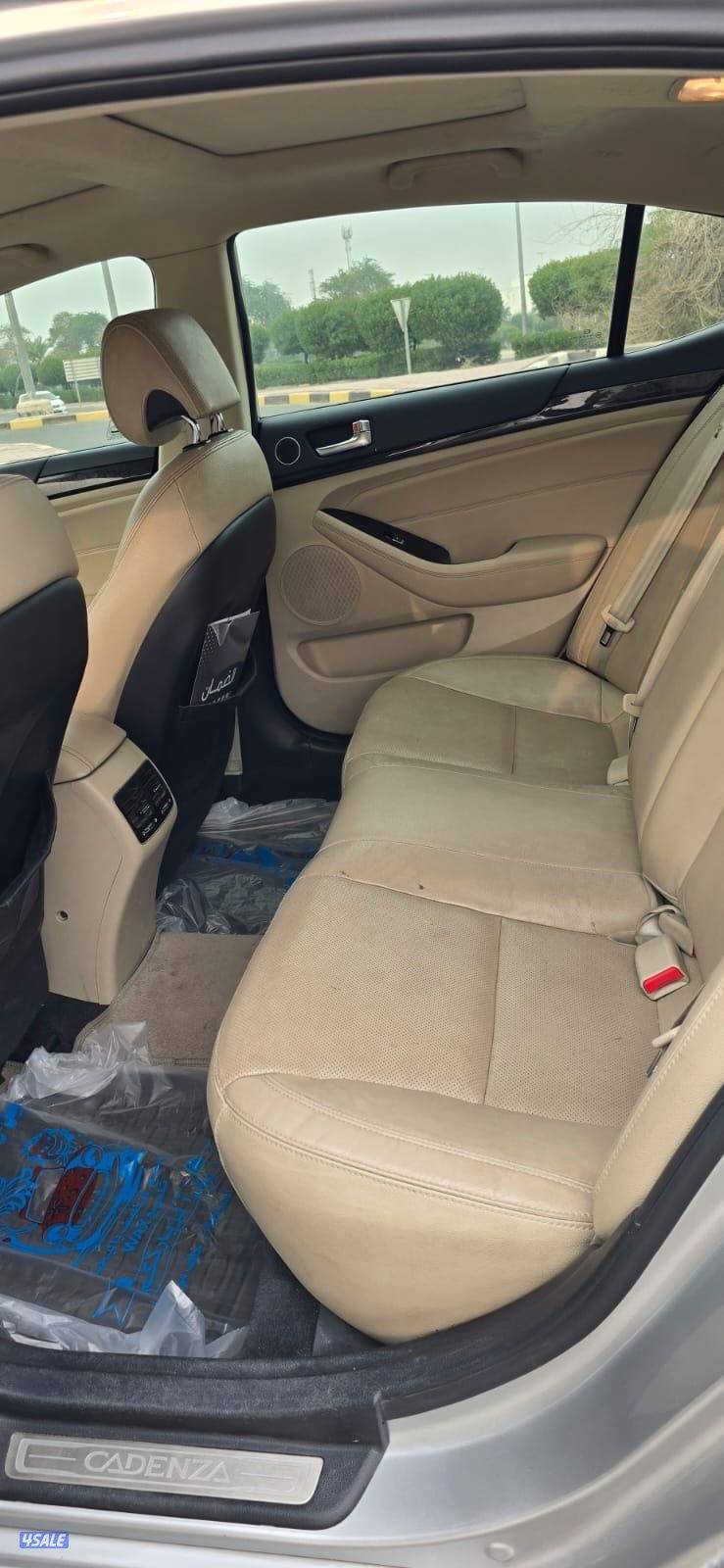 للبيع كيا كدنزا موديل ٢٠١٤ ماشي ٢٣٠ فحص مكينه قير شاصي فل بنورما10