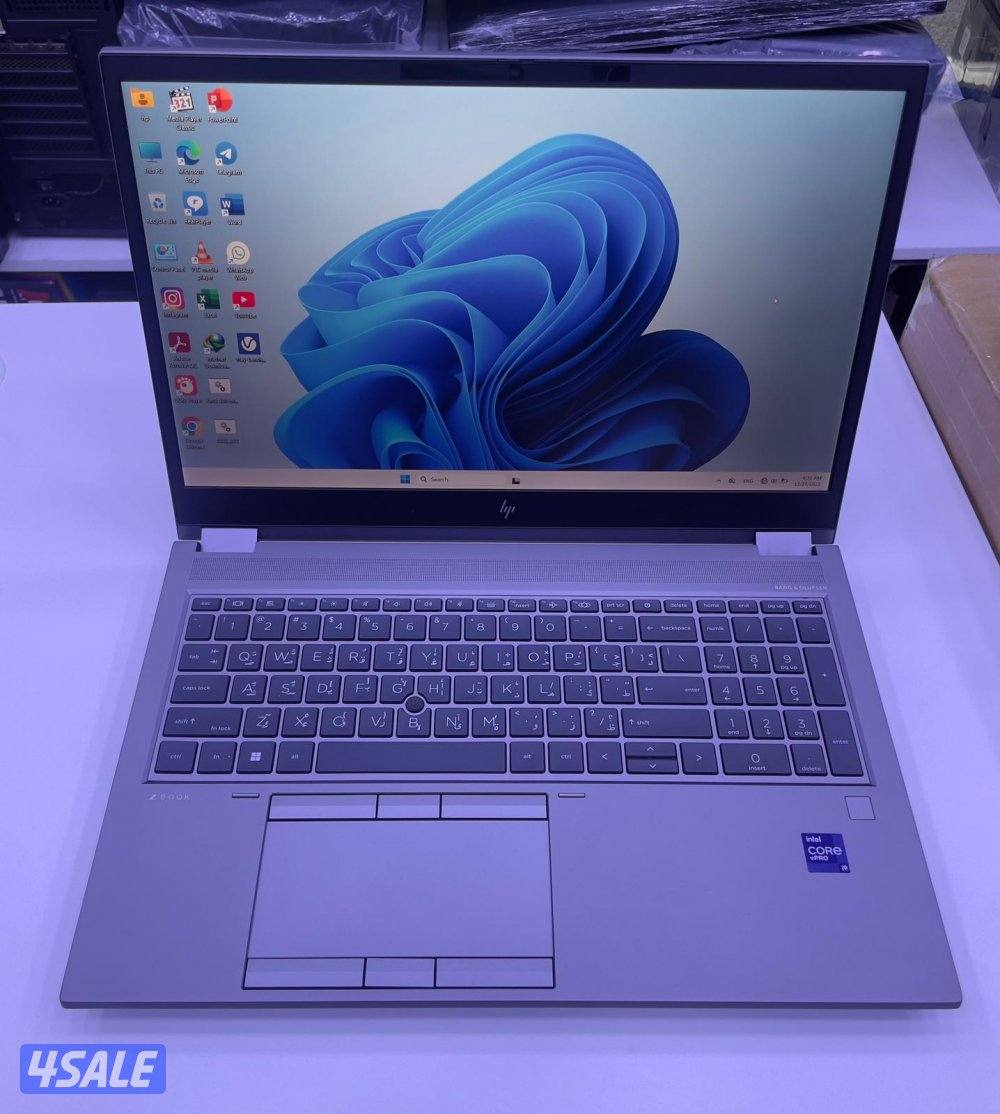 HP Zbook Fury G8 — لابتوب وركستيشن قوي6