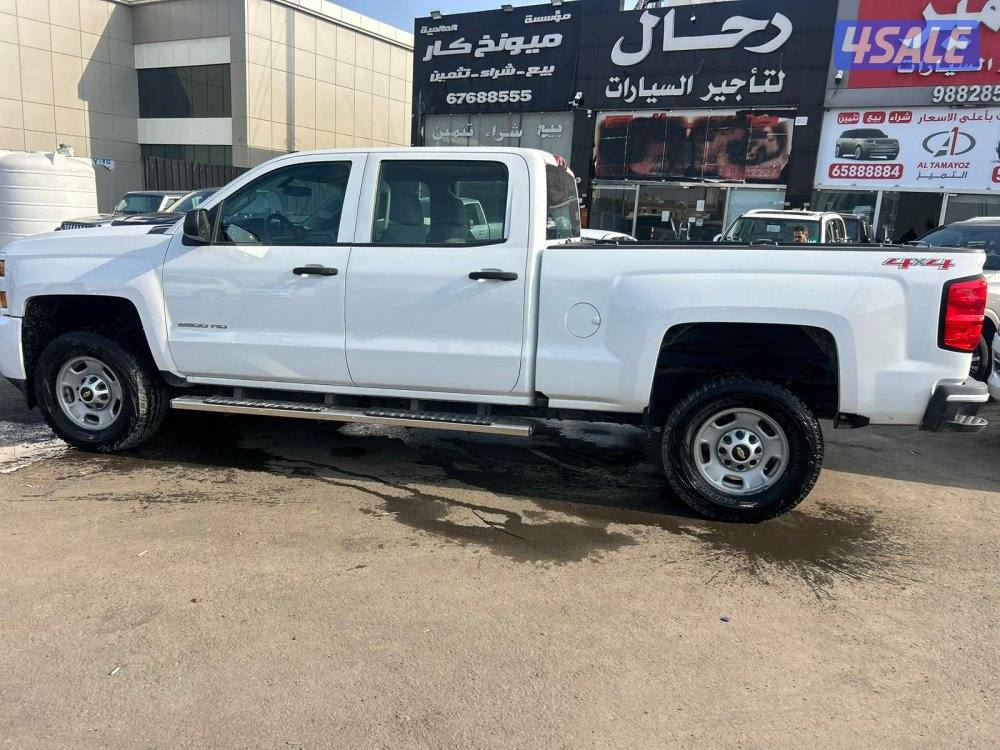 شيفرولية سلفرادو 2500 HD موديل 2017 ماشى 137.000 k.m3