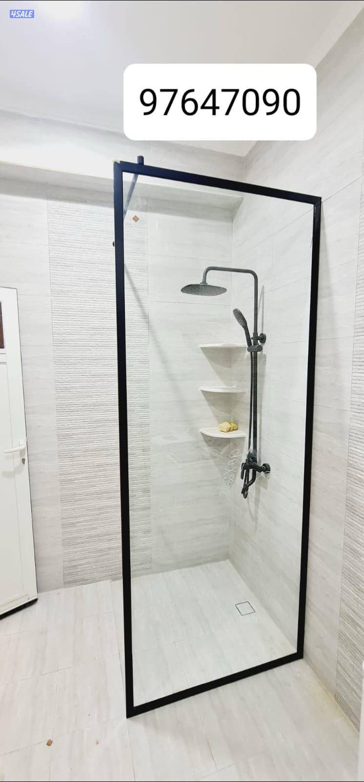 تركيب زجاج ومرايا جميع انواع زجاج شاورت المنيوم واستيل6