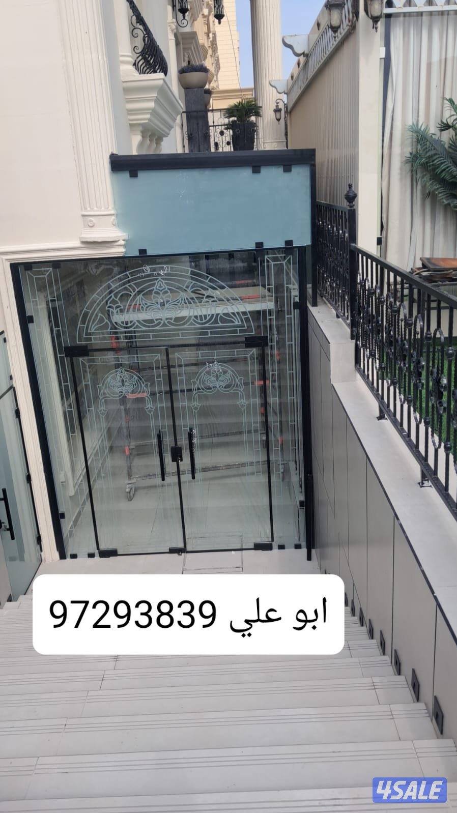 تركيب زجاج ومرايا جميع انواع زجاج شاورت المنيوم واستيل11