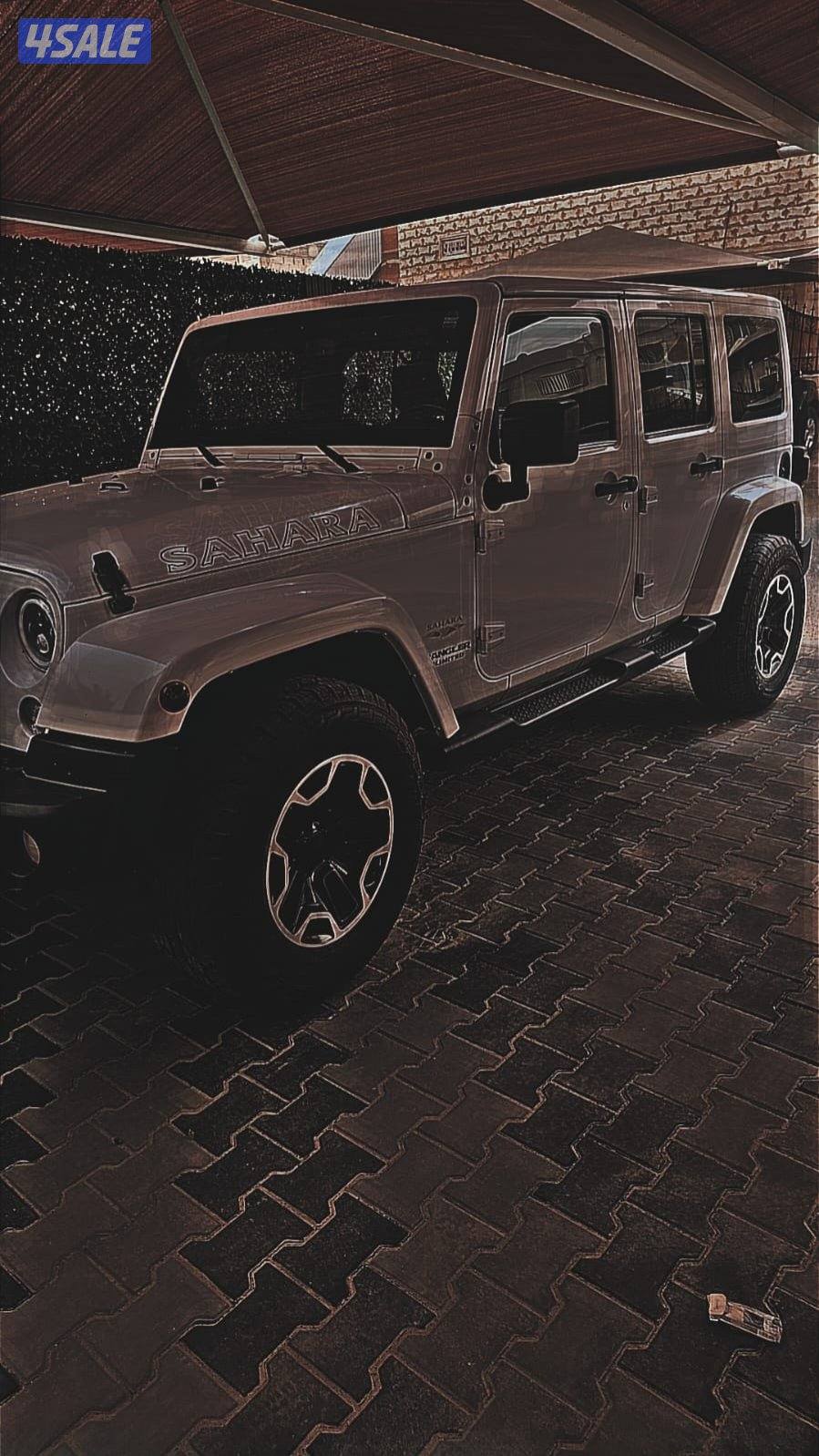 للبيع رانجلر ٢٠١٥ صحارى شرط الفحص وصبغ الوكالة ماشي ٢٩٨الف1