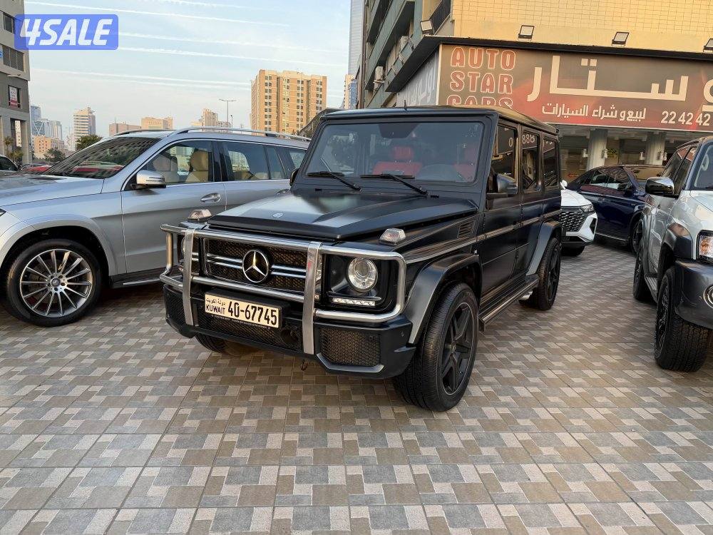 مرسيدس جي كلاس 63 اي ام جي موديل 2013 عداد 165 الف كامل المواصفات0