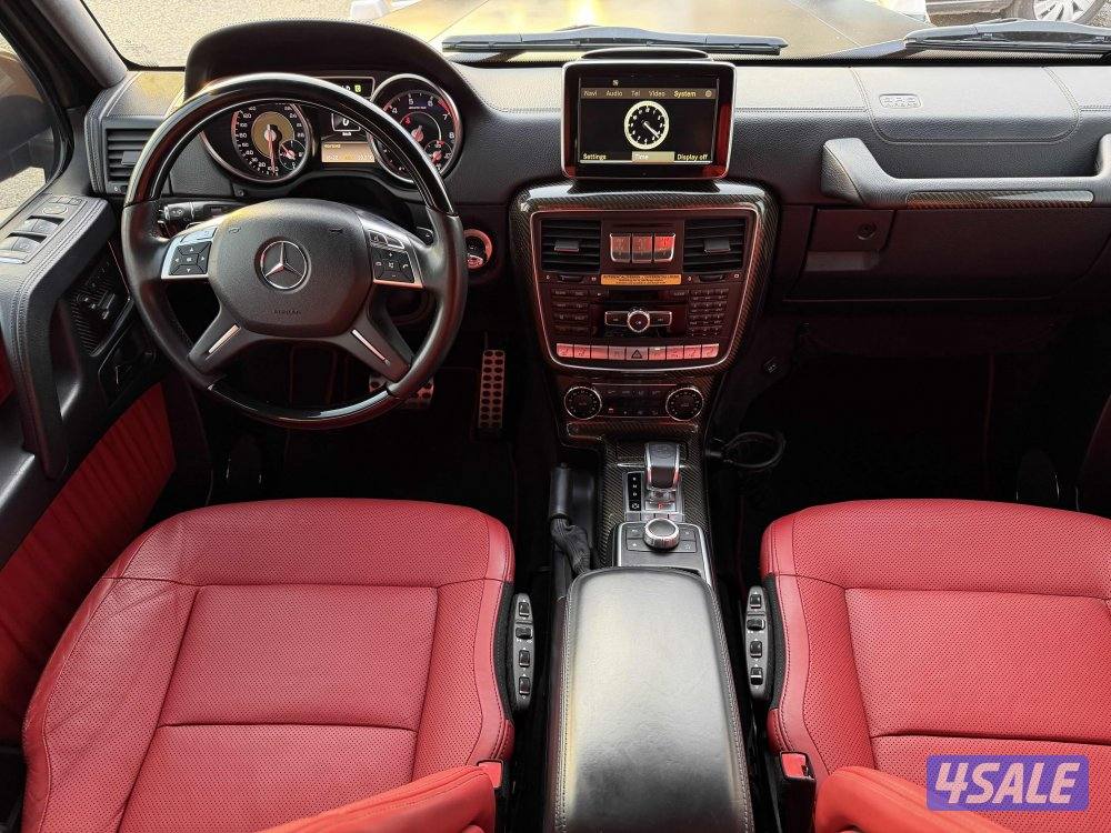 مرسيدس جي كلاس 63 اي ام جي موديل 2013 عداد 165 الف كامل المواصفات1