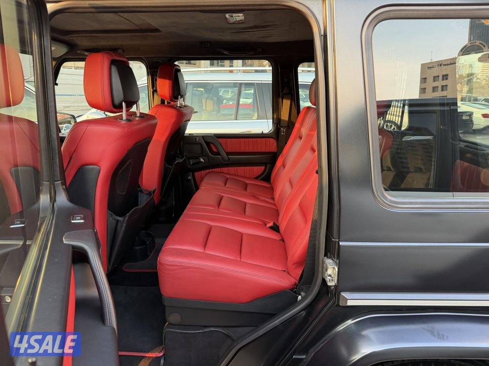 مرسيدس جي كلاس 63 اي ام جي موديل 2013 عداد 165 الف كامل المواصفات2