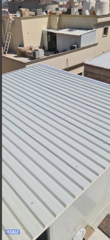 بناء وتركيب غرف في السطح من الواح ساندوتش بانل العازل الحراري14