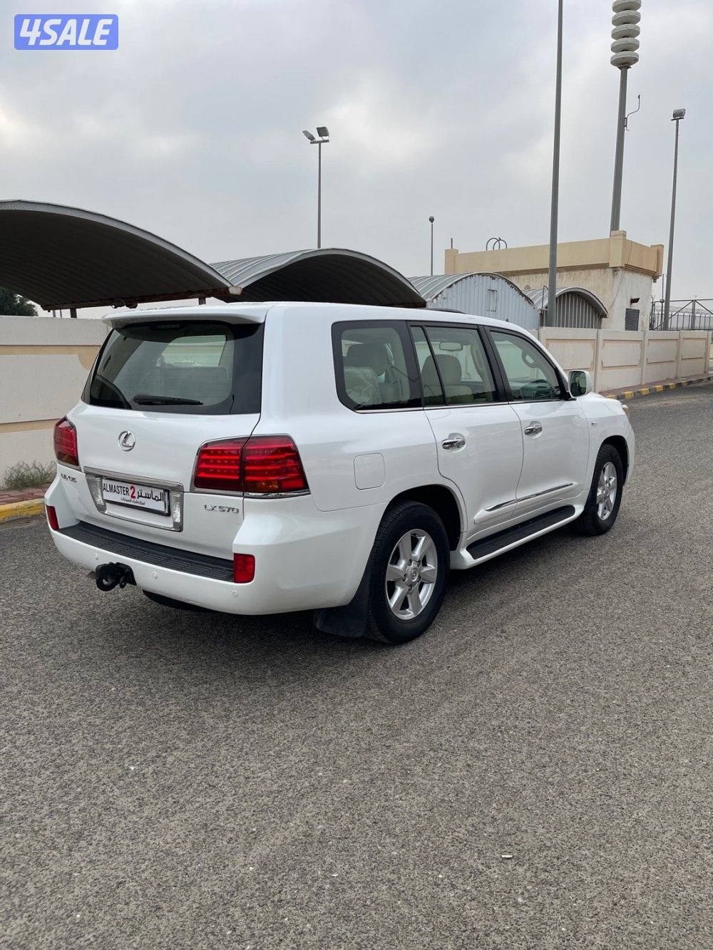 لكزس LX570 وارد الخليج صبغ الوكاله شرط الفحص2