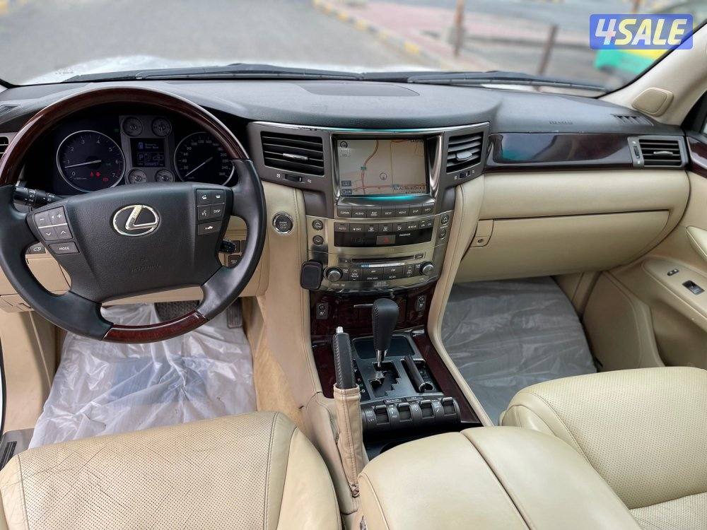 لكزس LX570 وارد الخليج صبغ الوكاله شرط الفحص8