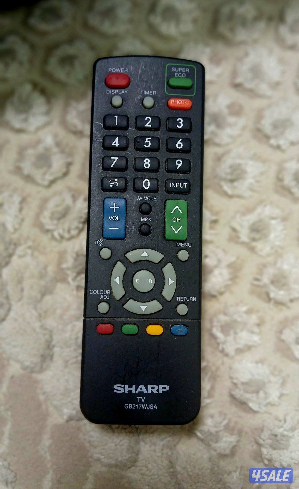 sharp tv with original remote & free vision tech with all accessories0