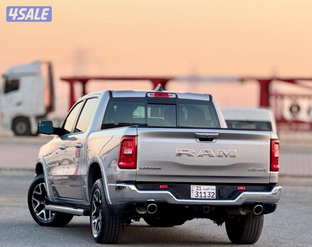 دودج رام لارمي بحالة الاصفار 2025 اعلى المواصفات3