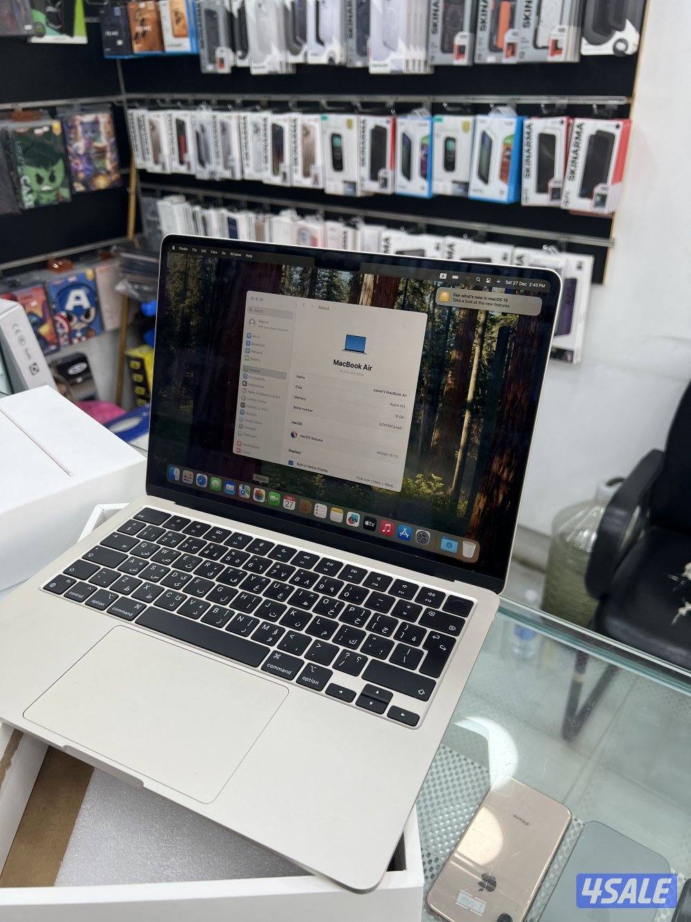 للبيع ماك بوك اير2