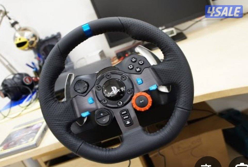 للبيع سكان logitech  G29 شامل ملحقاته كامله  + ستاند حديد  قوي  نظيف5