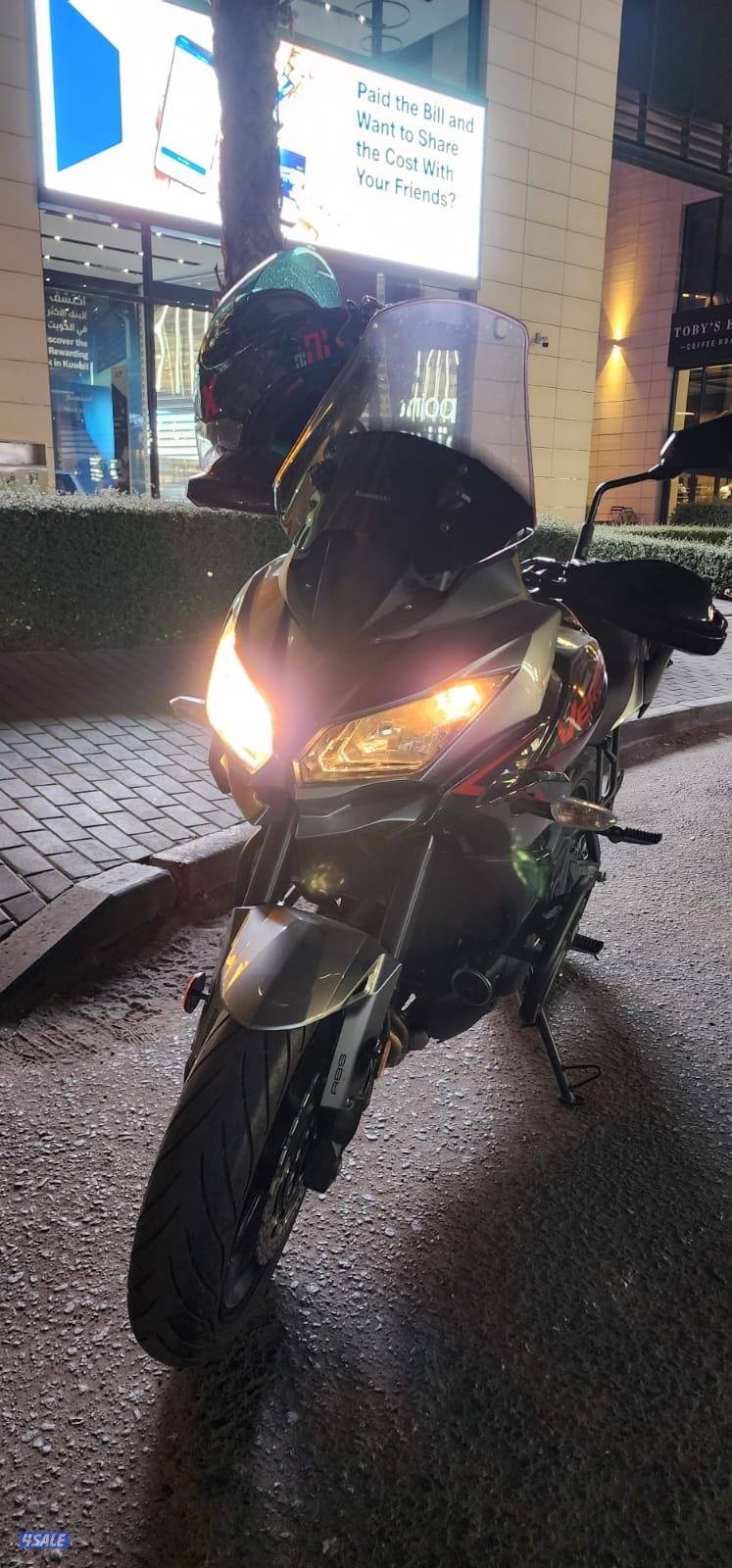 للبيع سيكل كوازاكي فيرسز 650 cc ماشي 9850 السيكل بحالة الوكالة0