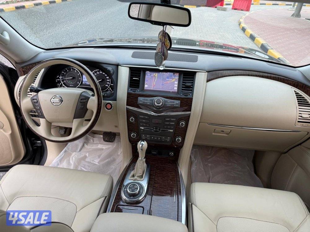 باترول بلاتينوم 2014 المالك الاول عداد 190 قمه بالنظافه شرط الفحص15