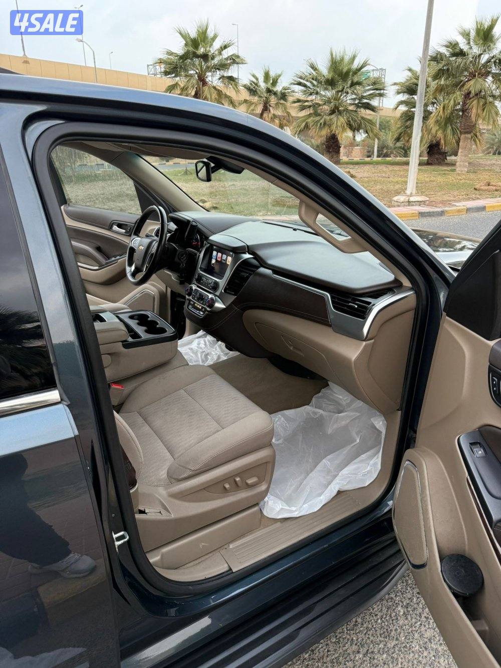 تاهو 2020 صبغ الوكاله ماشي 135 الف شرط الفحص بحاله ممتازه سيرفيس منتظم7