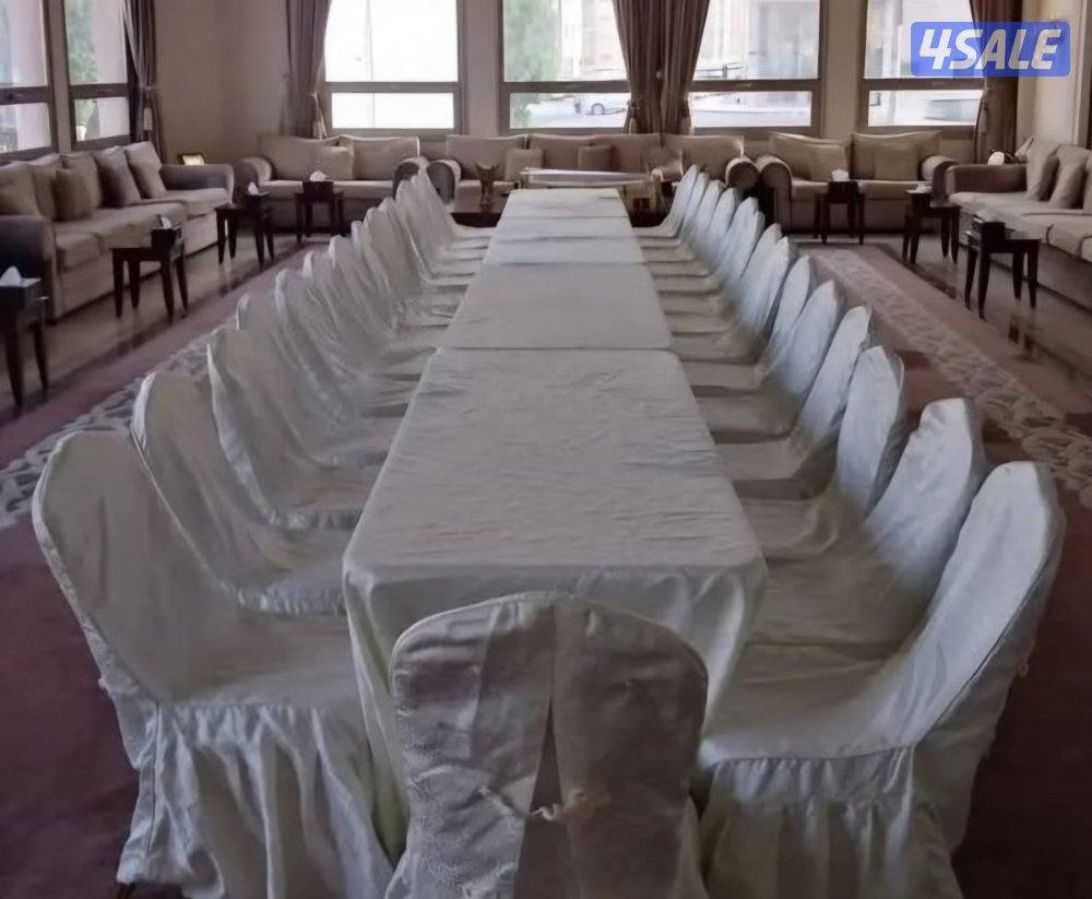 تأجير خيمة بيت شعر كوشه رجال ونساء كراسي وطاولات غنفات دفيات ضيافة رجا5