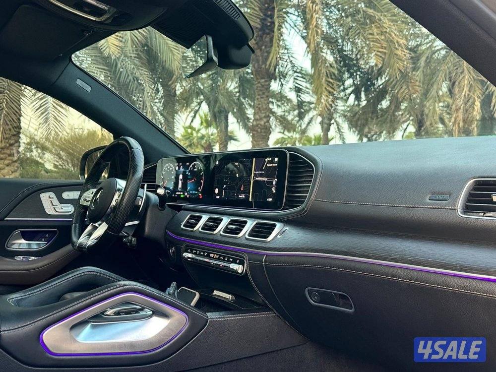 للبيع GLE AMG موديل 2023 بحالة الوكاله تحت الكفاله6