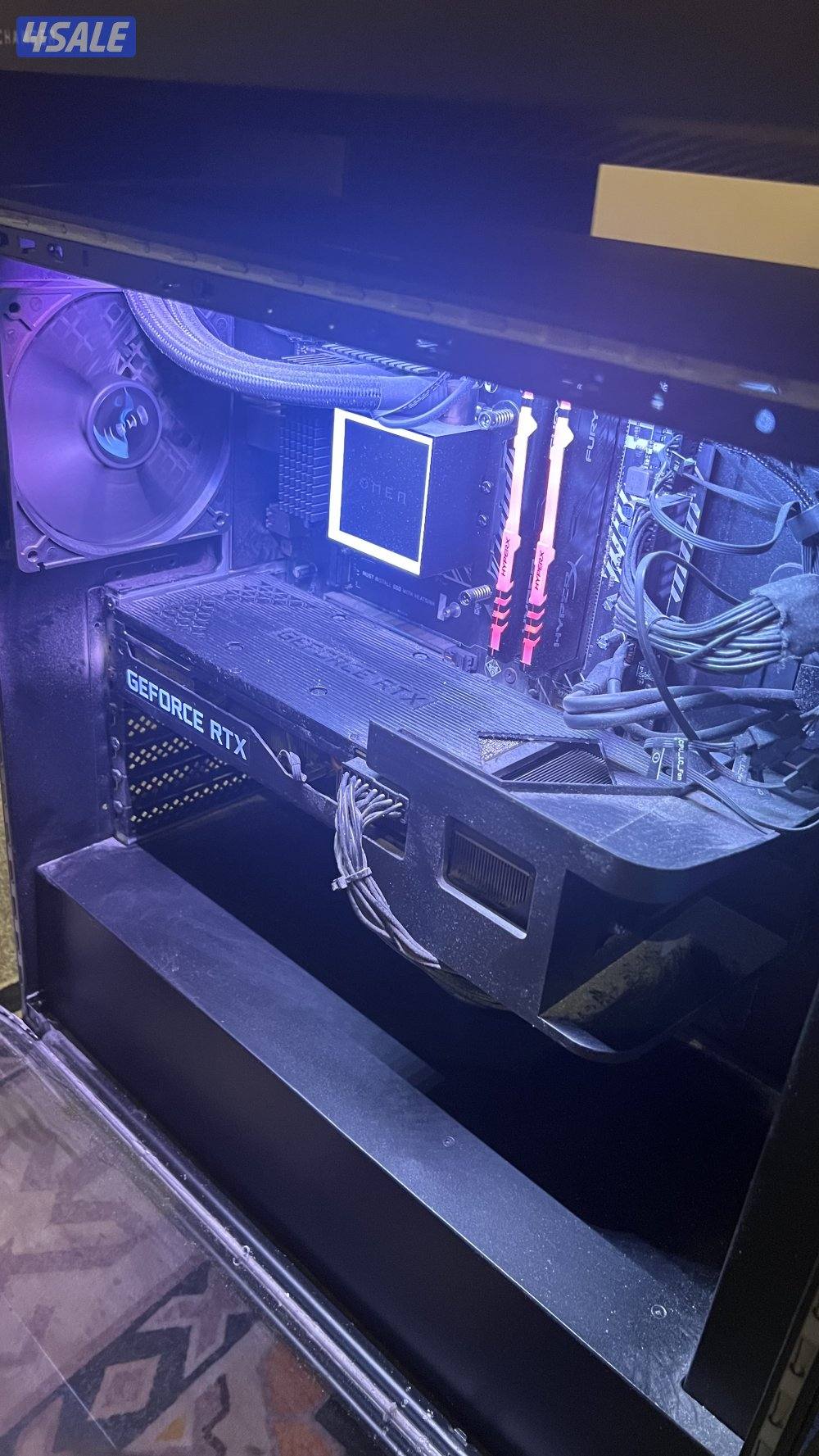 للبيع  Pc 3080 ti 12gb. معالج i7-12700k الرامات 32g ddr43