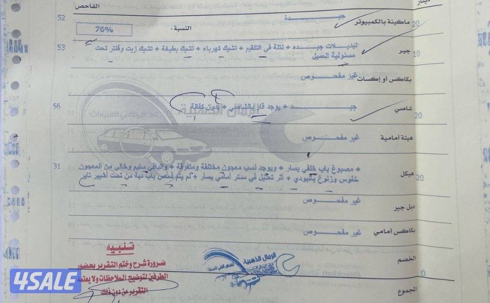 للبيع برادو موديل 20156