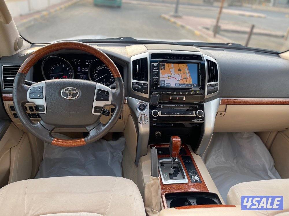 لاند كروز VXR وارد قطر فحص جير مكينه شاصي البدي جزء في باب الدبه7