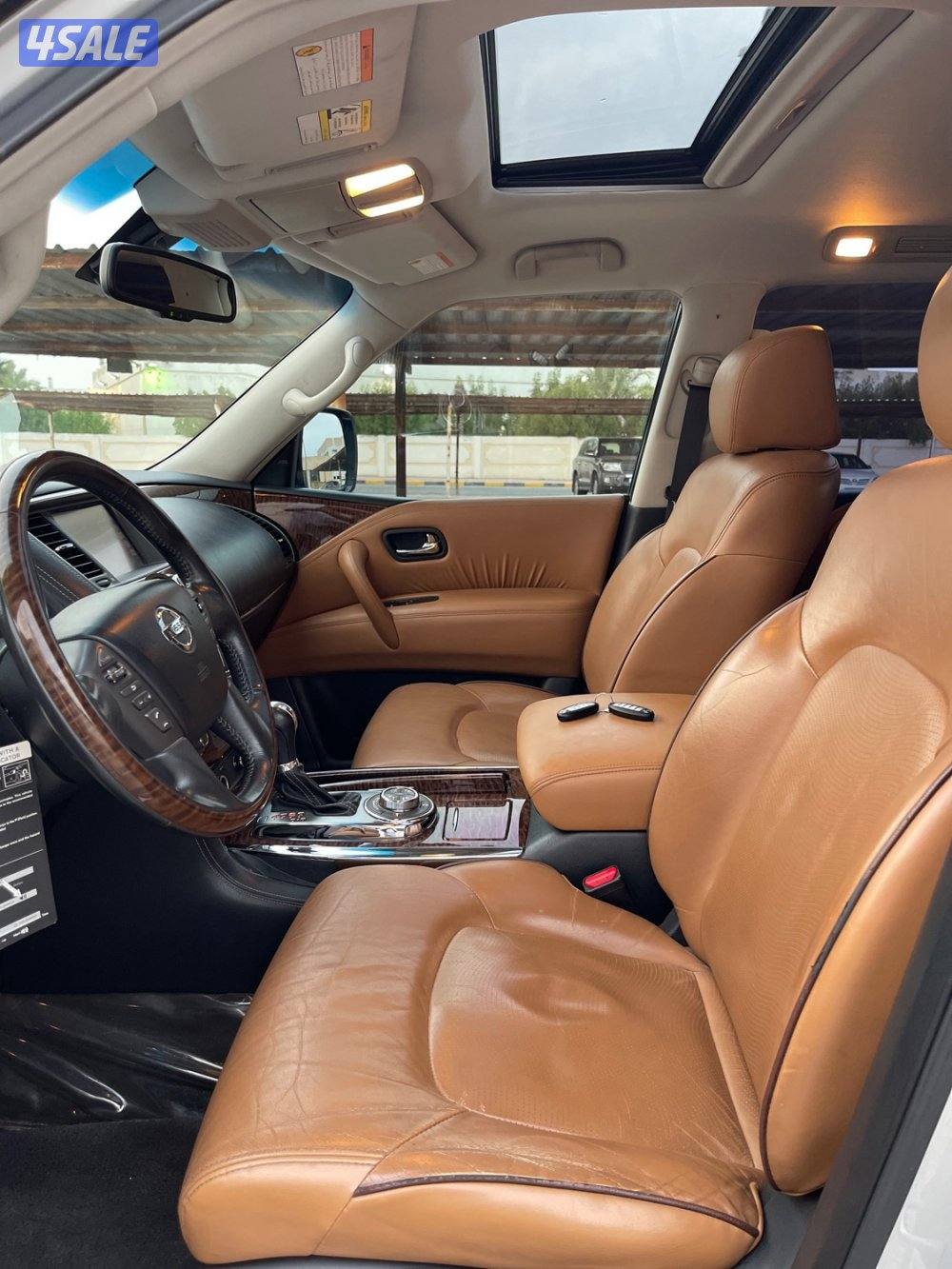 نيسان باترول 2015 مكينه 400 قطر صبغ الوكاله شرط الفحص7