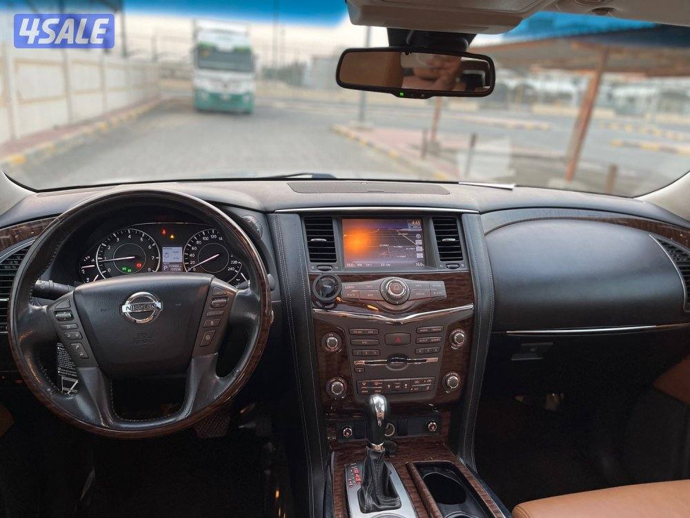 نيسان باترول 2015 مكينه 400 قطر صبغ الوكاله شرط الفحص8