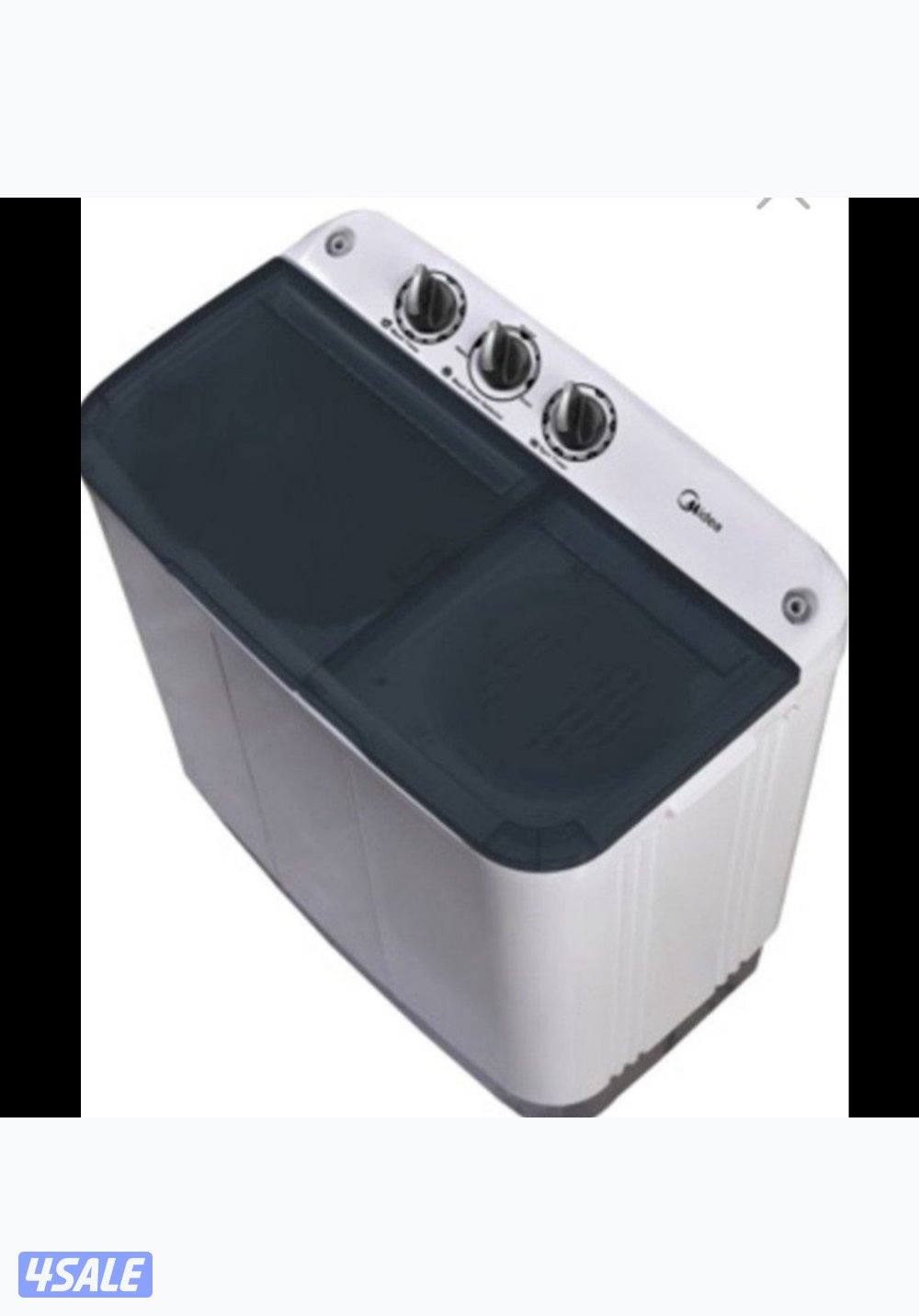 للبيع غساله حوضين ميديا 5 كيلو استخدام شهرين وتم تخزينها1