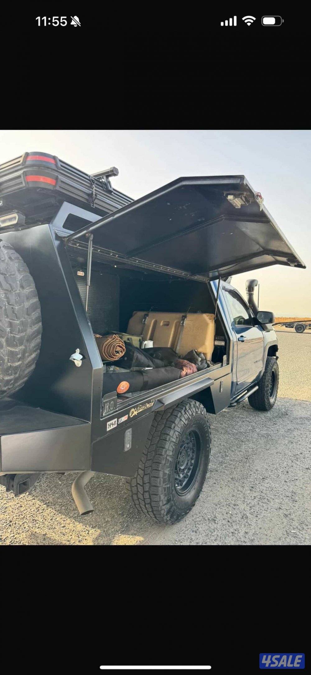 كانوبي للبيع يركب على وانيت جمس و سيلفرادو من ٢.١٣ إلى ٢.١٨4