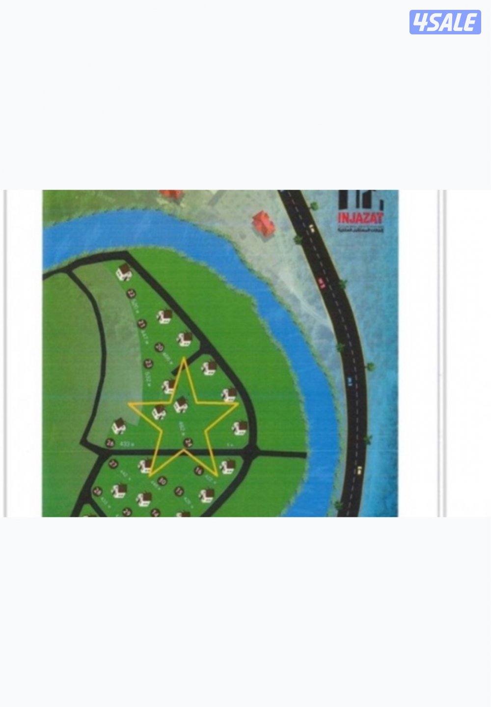 للبيع ارض مطله على النهر بالبوسنة1