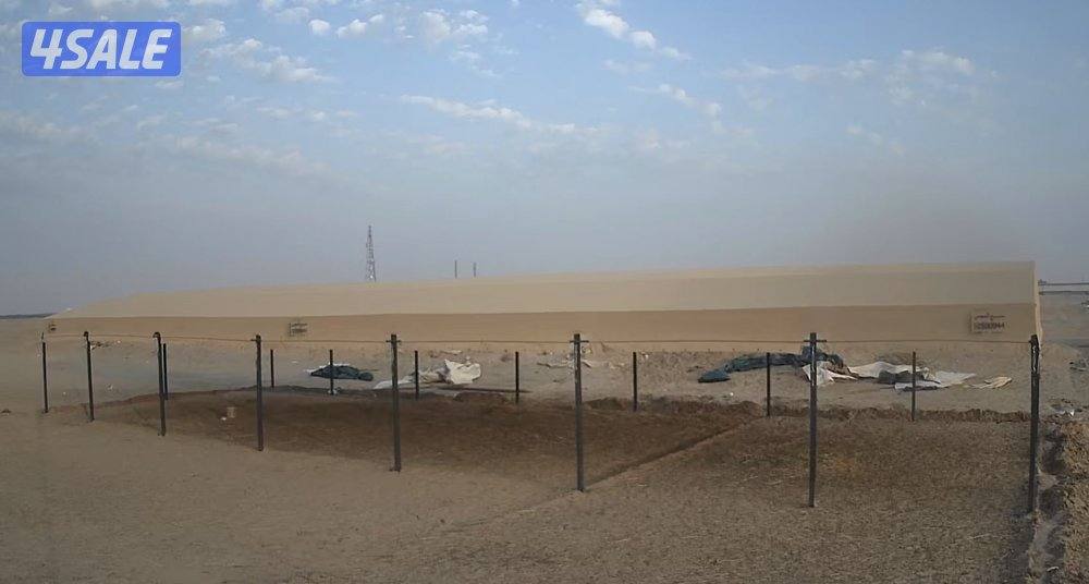 مظلة غنم مصنع العجمي ٨ في ٢٠ كبوس ماصار لها شهرين شبه جديده0