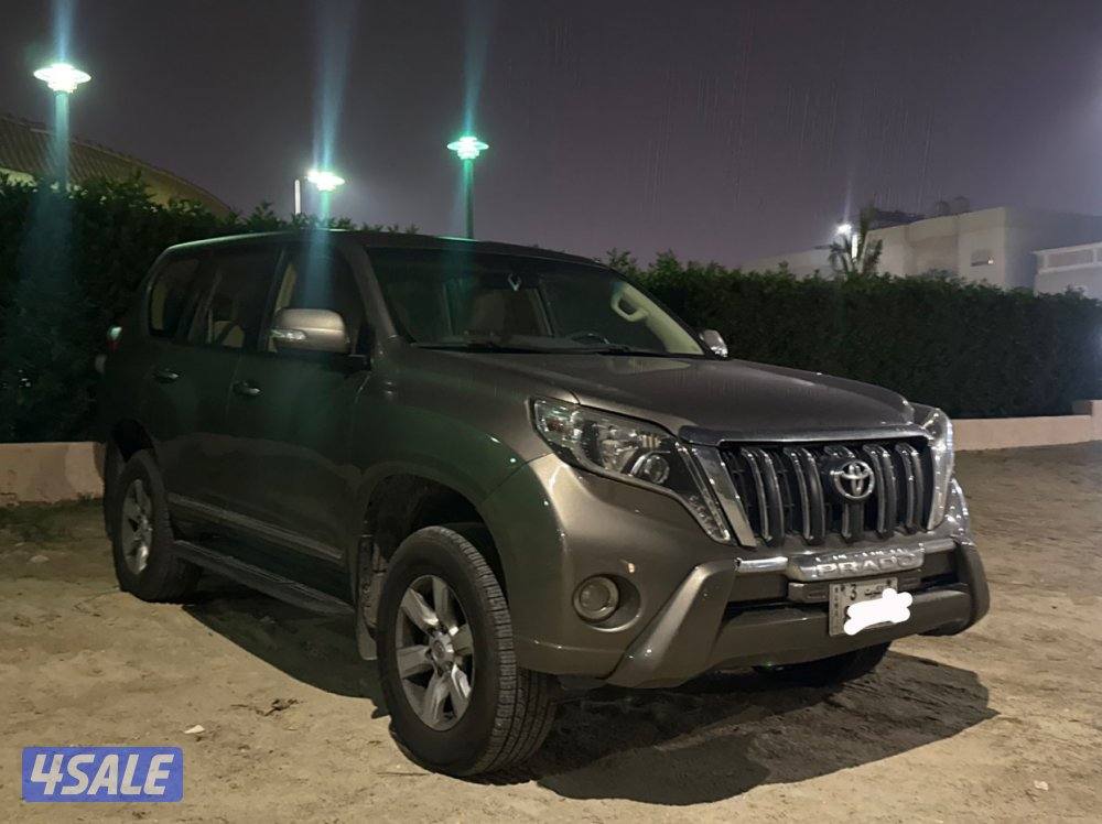 برادو 2015  فل  كامل  صبغ الوكاله وشرط الفحص (قير مكينه شاصي بدي)0