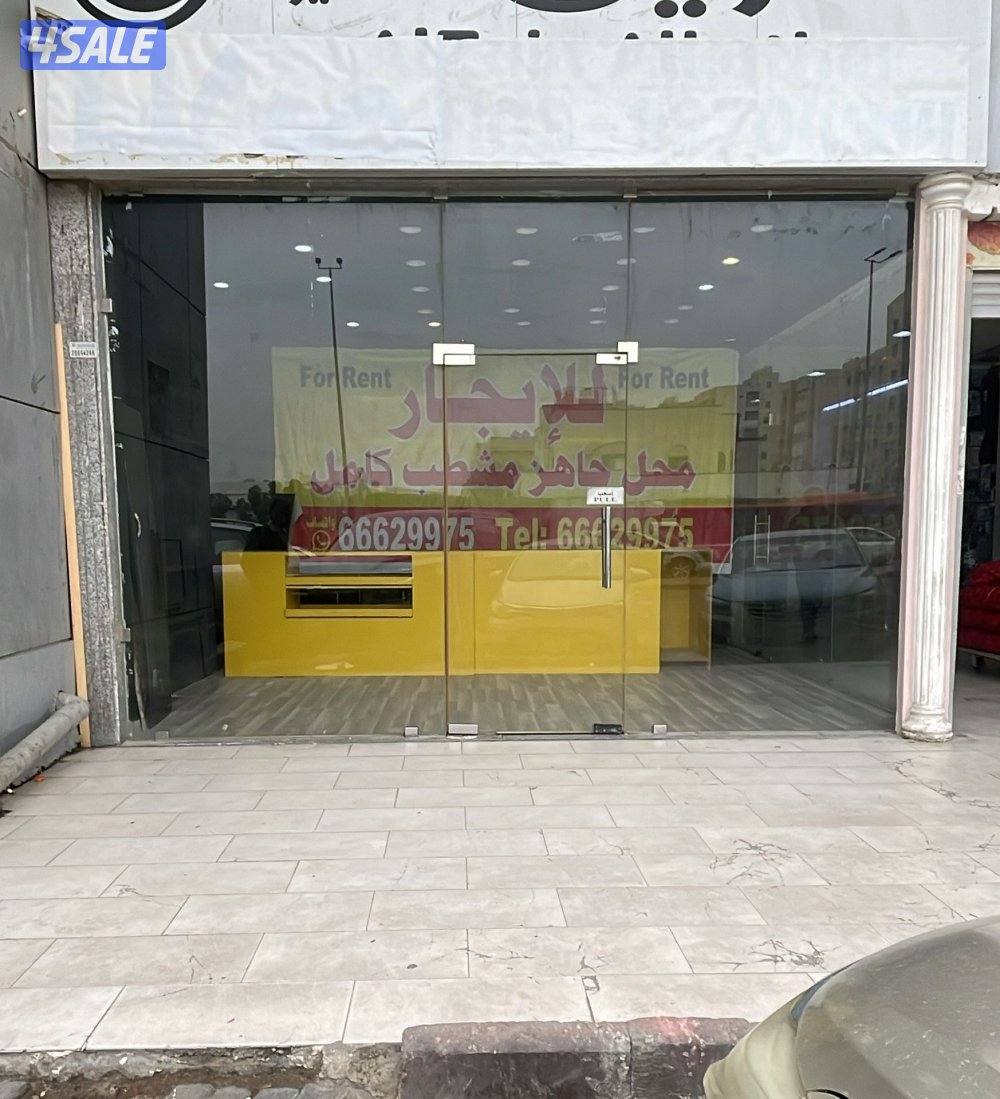 محل على الشارع الرئيسي العام مميز زاوية مدخل المجمع0