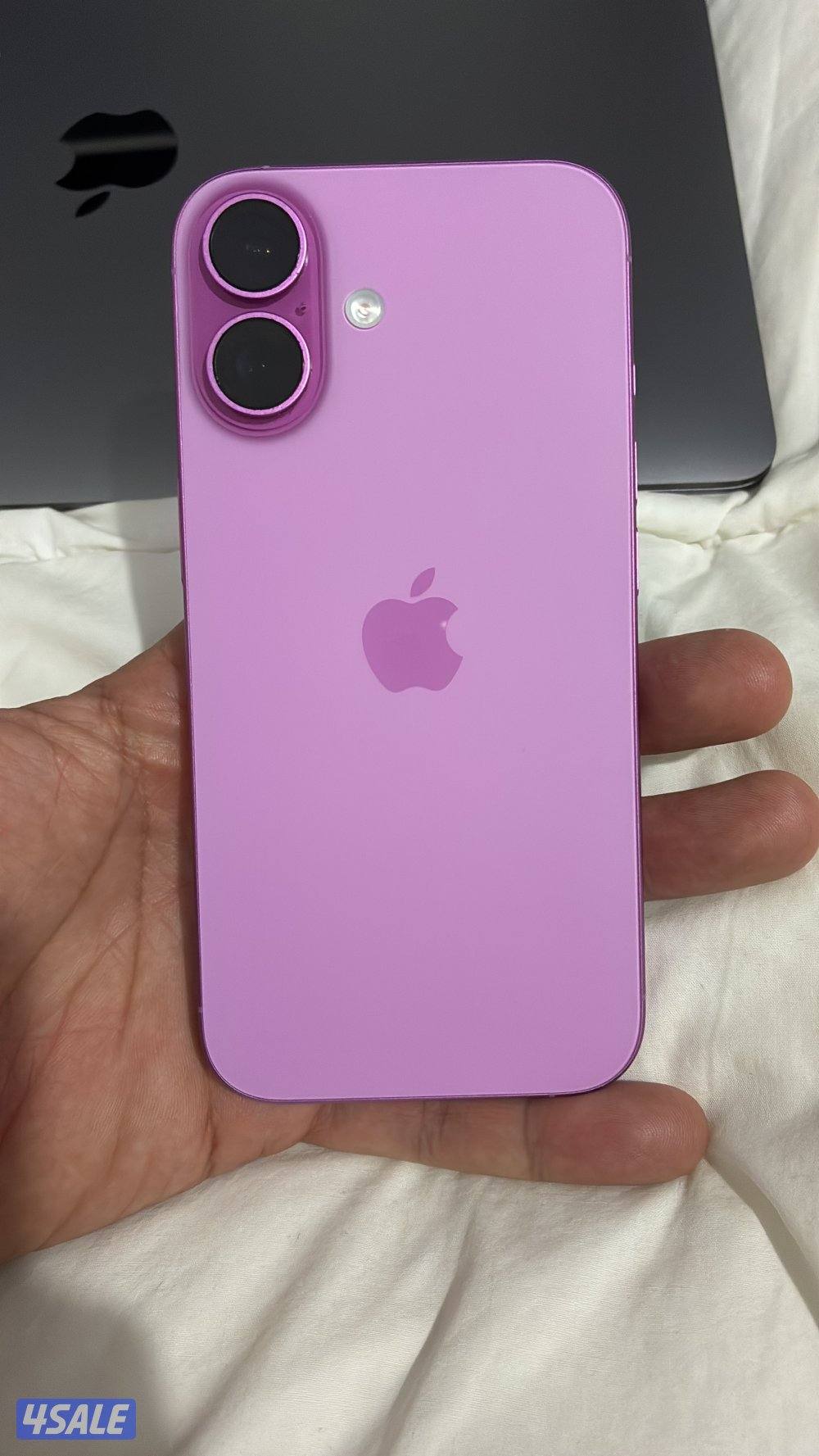 ايفون 16 pink 256 جيجا نضيف0