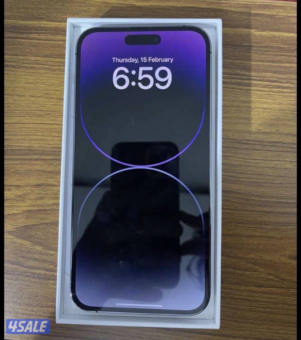 Iphone 14 pro max 256  very good condition original not open no scrach1