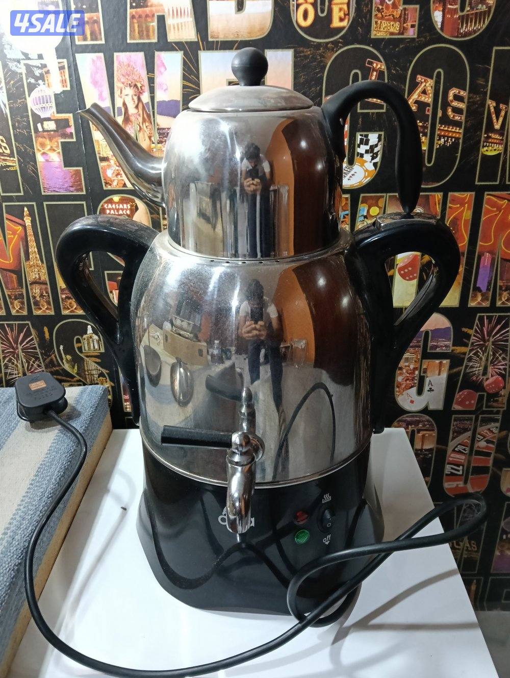 سماور كهربائي حالته ممتازة0