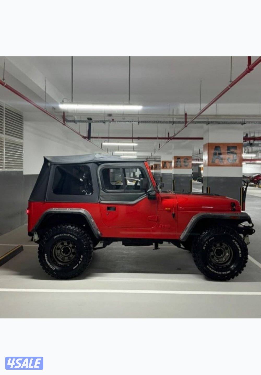 رانقلر كشف  قير عادي yj 19950