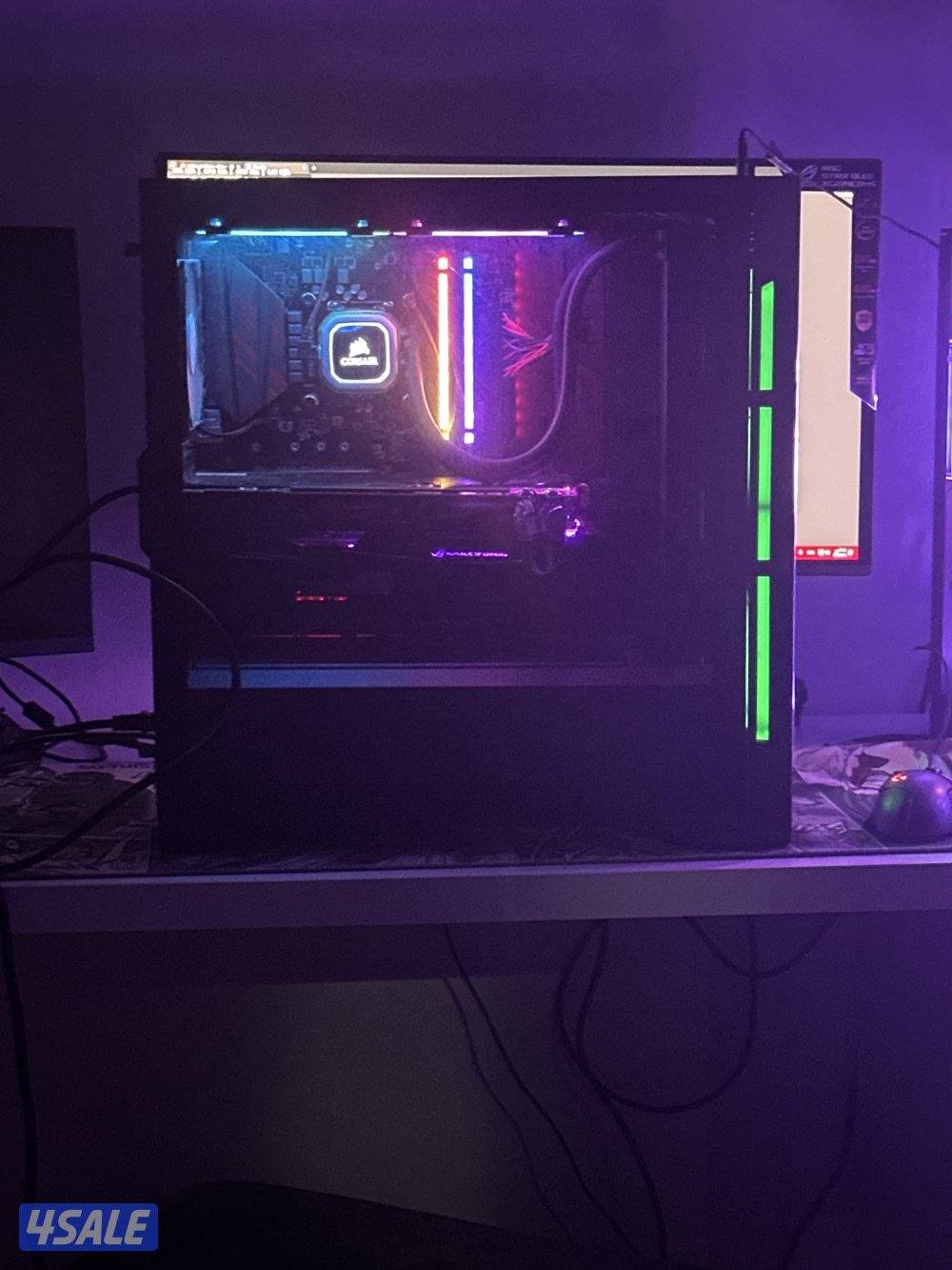 بيسي قيمنق قوي جدا نضيف يشغل العاب على 1080pو 1440pالسعر قابل للتفاوض0