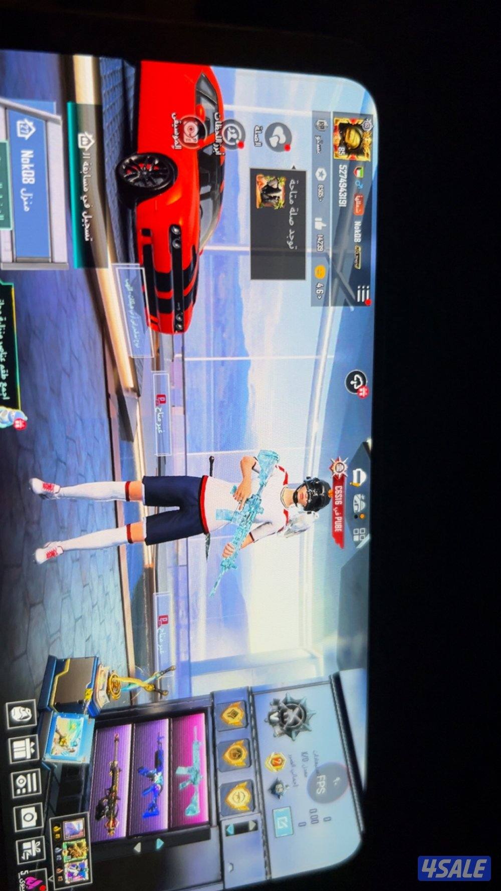 بيع حساب ببجي لفله ٨٤ اليه يبيه يدخل واتسب لا هنتو4