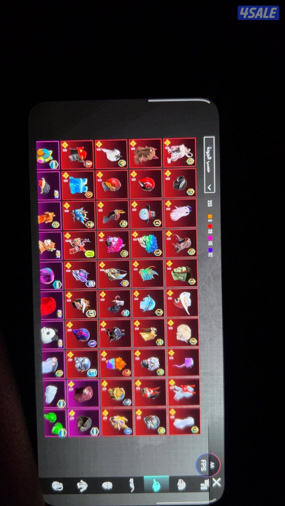 بيع حساب ببجي لفله ٨٤ اليه يبيه يدخل واتسب لا هنتو7