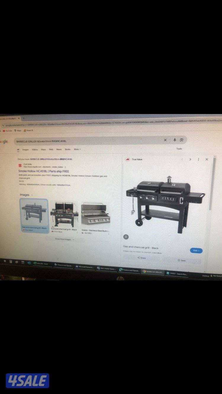 شواية فحم وغاز جديد بكرتون5