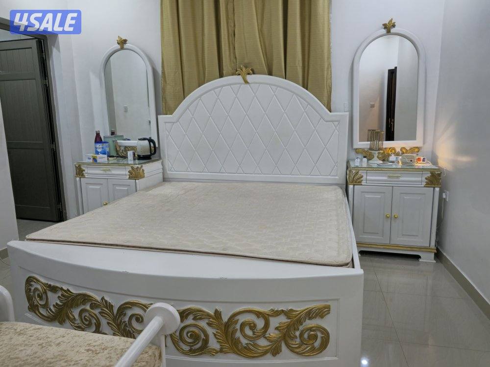غرفة نوم نظيفه جدا جدا وقويه خشب تفصال  سبع قطع كامله مع البردة السعر4