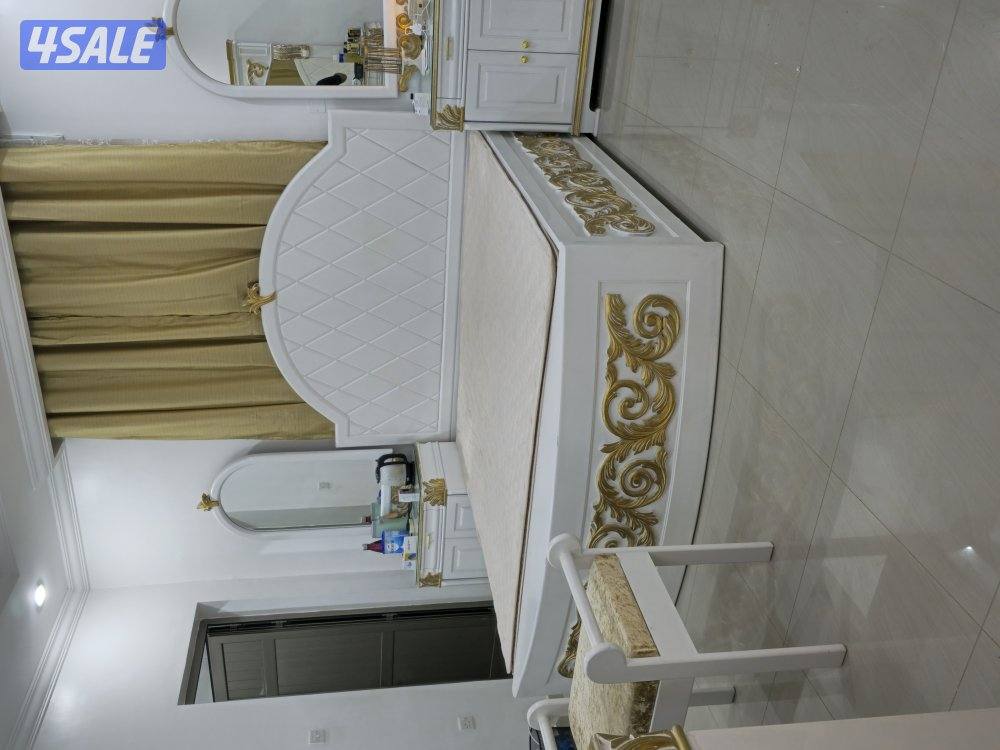 غرفة نوم نظيفه جدا جدا وقويه خشب تفصال  سبع قطع كامله مع البردة السعر8